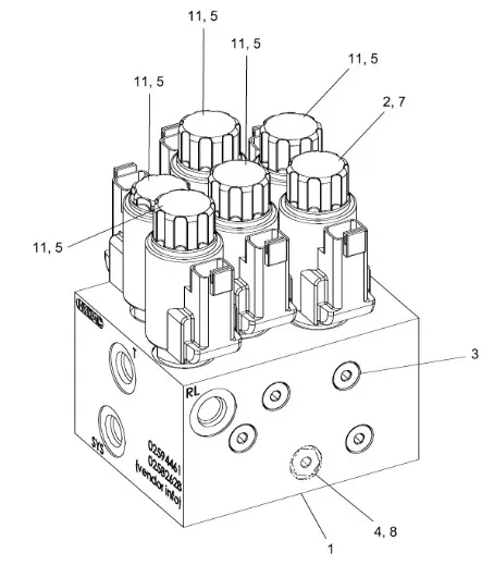 87707157 - соленоидный клапан
